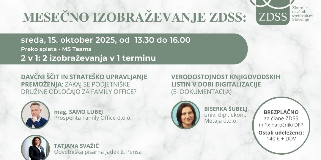 Mesecno izobrazevanje oktober 2025