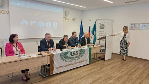 Okrogla miza s sodelujočimi gosti na 27. kongresu ZDSS 2024