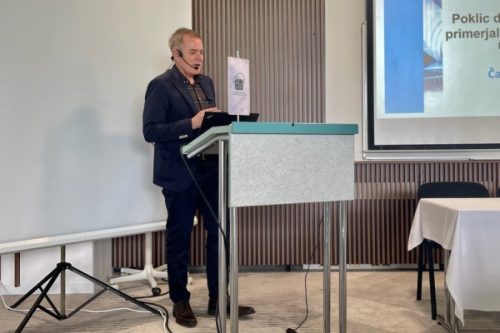 ddr. Marian Wakounig, častni član ZDSS, na 26. kongresu ZDSS